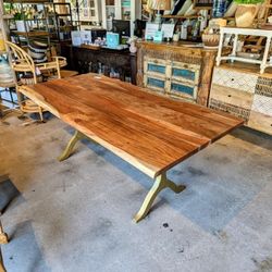 Acacia Wood Dining Table