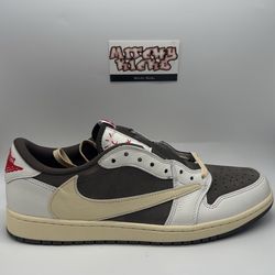 Jordan 1 Retro Low OG SP Travis Scott Reverse Mocha Sz. 11.5