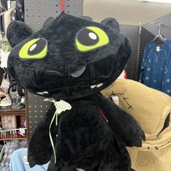 How to train your Dragon toothless huge giant plush