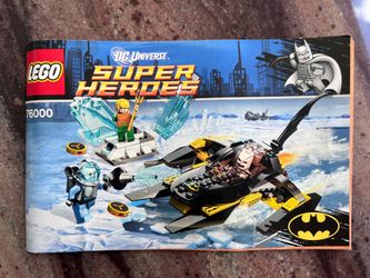 LEGO Super Heroes Arctic Batman vs Mr Freeze 76000 USED COMPLETE SET