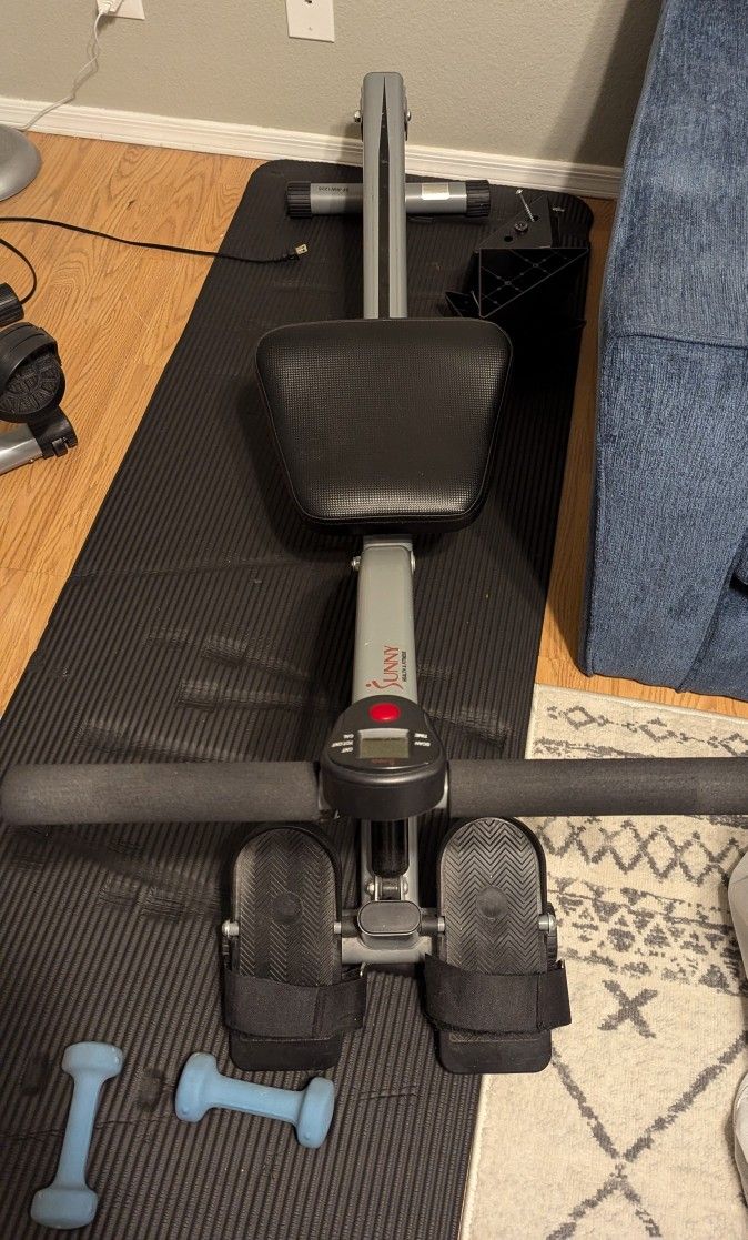 Fitness Row Machine And Fitness Bike