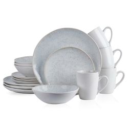 LOW PRICE MOVING- NEW $250 RETAIL STONE + LAIN DINING SET