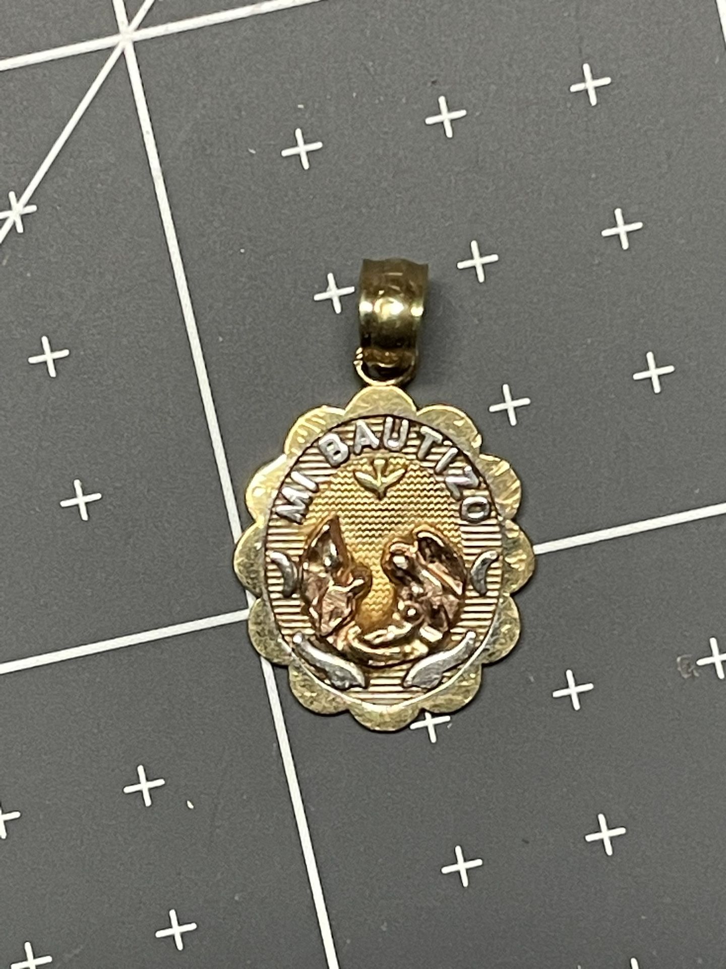 Gold Charm For Necklace 