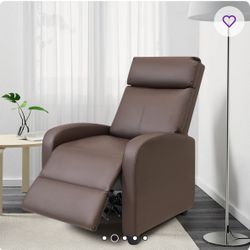 Like New Brown Chaise Lounge Massage Chair