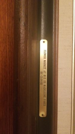 Beautiful flowershop painting print