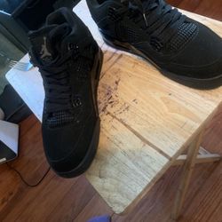 All black jordan 4’s  NEED GONE ASAP