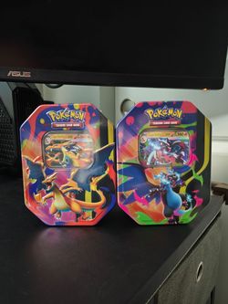87% Market Pokemon Mega Charizard Tins