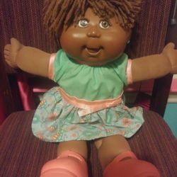 Girls cabbage patch doll