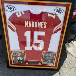 Signed Mahomes Jersey
