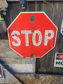 Stop sign
