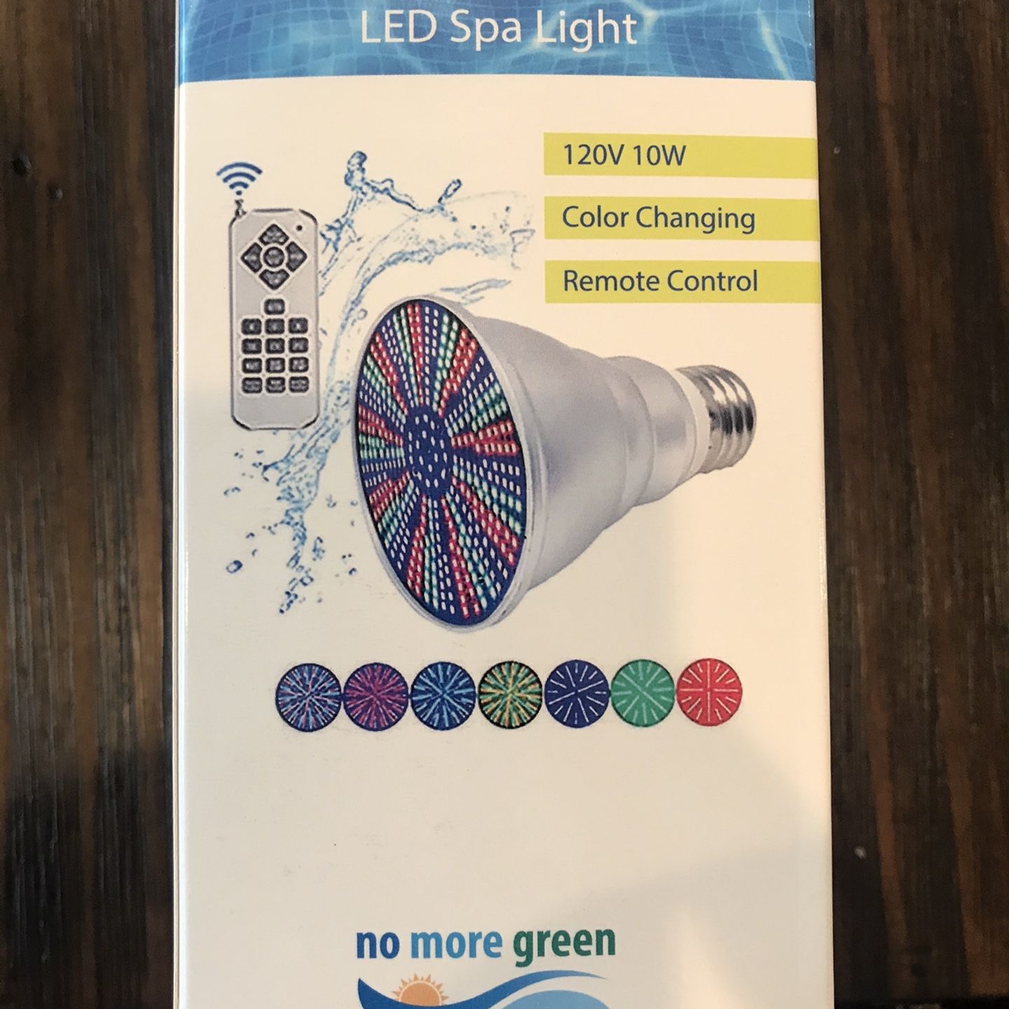 Multi Color LED Spa Light