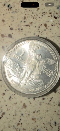 1985/1983 plata pura $100 each