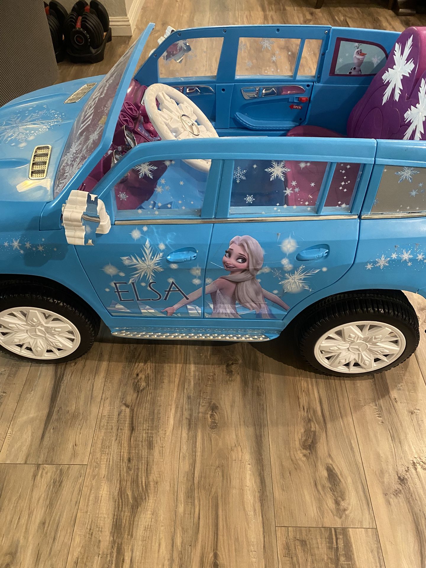 Kids Frozen Mercedes Electric Car
