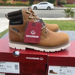 WOLVERINE SOFT TOE BOOTS MOST SIZES AVAILABLE