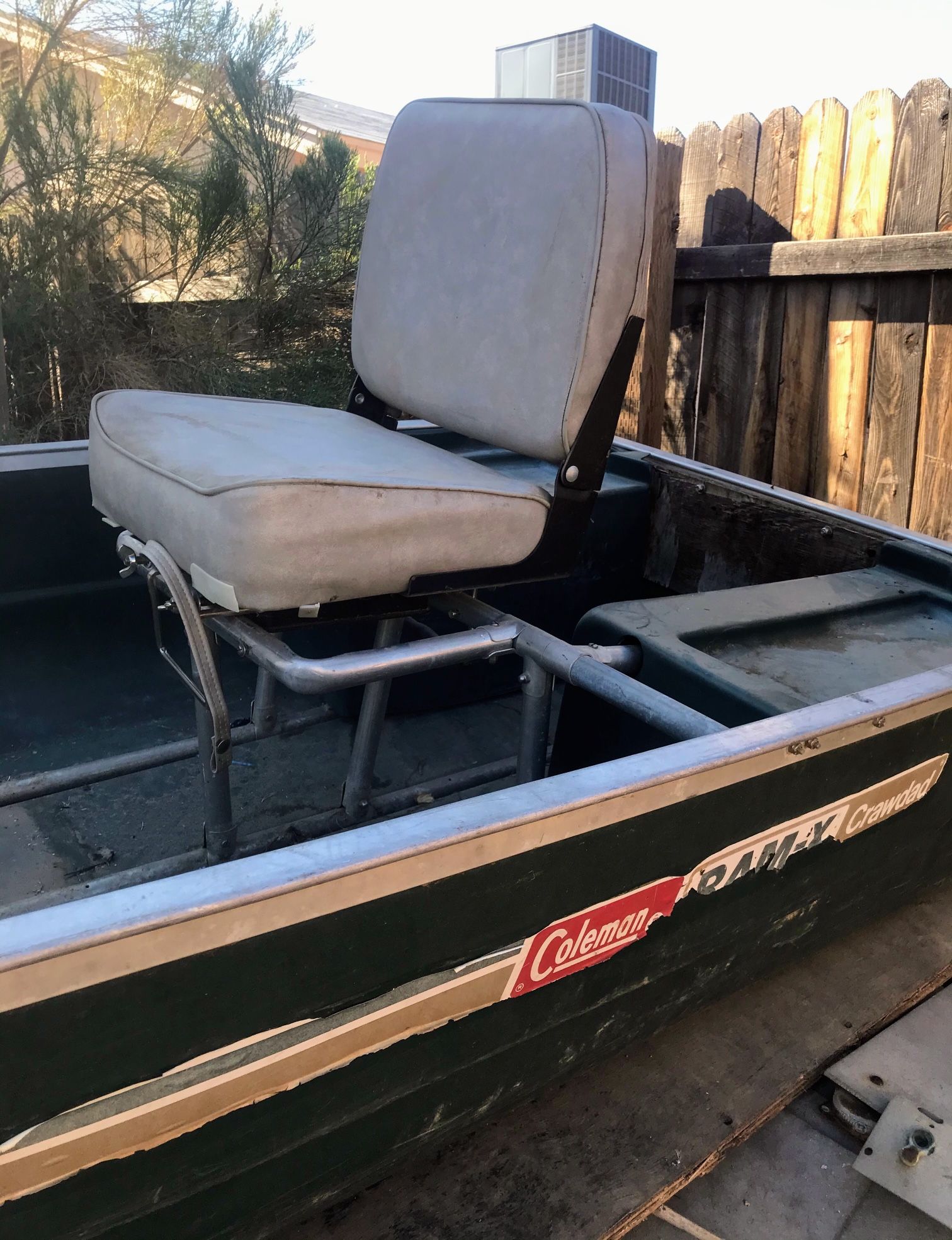 1982 Coleman Crawdad 10’ Boat