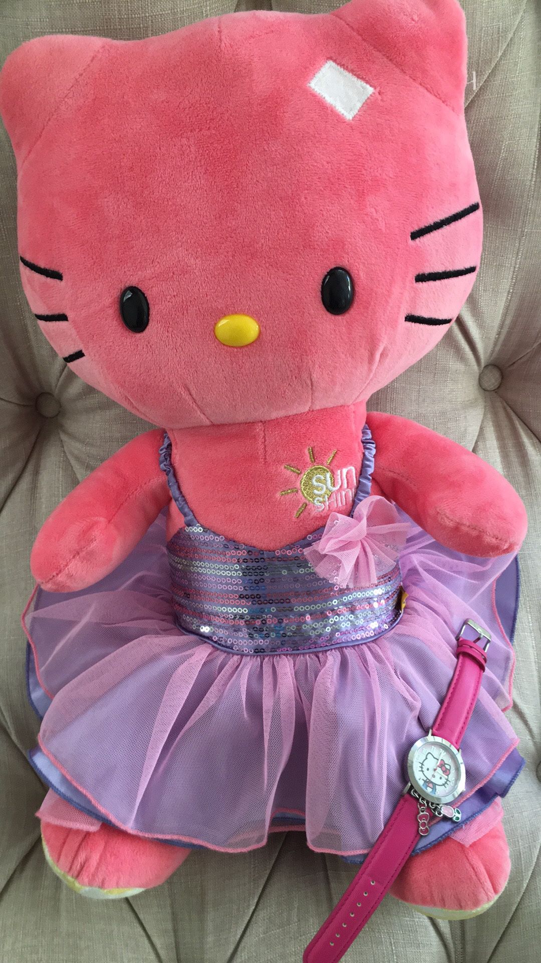 Hello Kitty stuffed animal