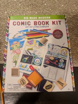 Comic Book Kit New Never Opened