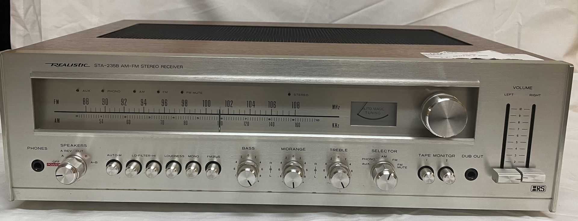 Realistic STA-235B Vintage 70’s Stereo Receiver 55w Per Channel