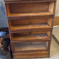 Barrister Bookcase By Globe And Wernicke 4 Stack