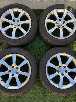 OEM Infiniti 17” Wheels & Tires – 5x114.3 – Set of 4 – Brand New Tires