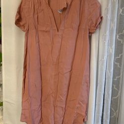 Ladies Tunic Pink Pale Size S Brand LUSH With Tag 