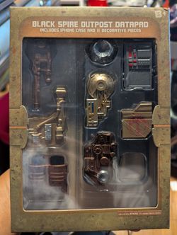 DISNEY PARKS EXCLUSIVE STAR WARS BLACK SPIRE OUTPOST DATAPAD IPHONE 11 CASE NEW