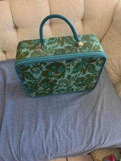 Tapestry handbag suitcase