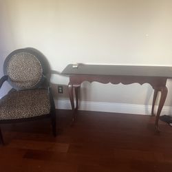 Coffee Table And Chair