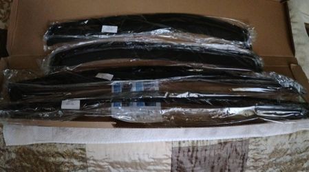 Car Window rain guards visors