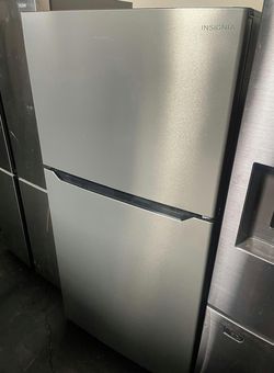 Insignia Top Mount Stainless Steel Fridge