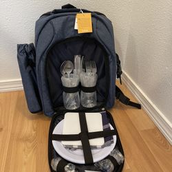 Apollo Walker Picnic Backpack Set – Brand New