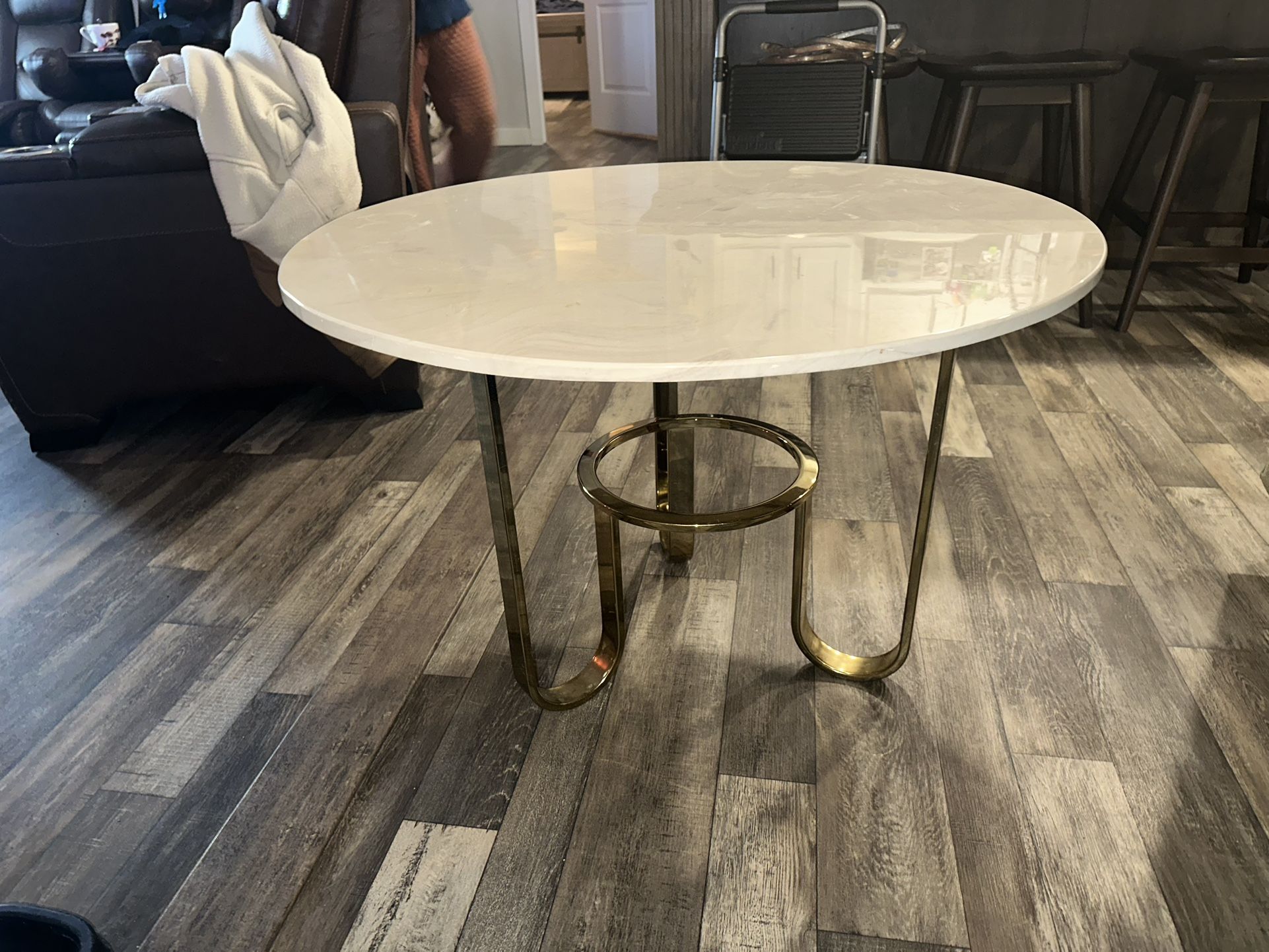 Stone Top Coffee Table