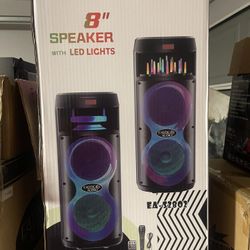 🩷🩷Las Nuevas Bocinas 🔊 Doble Bluthoo 🩷🩷🎤Con Micrófono 🎤 Luces 