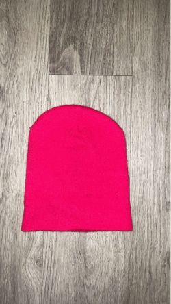 Pink beanie