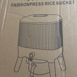 Fashionpress Rice Bucket Storage Container
