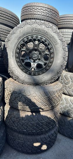 WHEELS MVX 17x9 TOYOTA CHEVY 4RUNNER