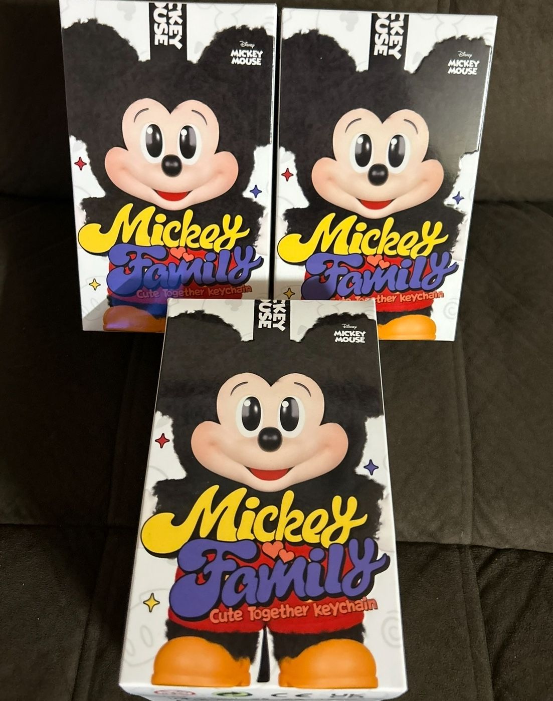 Mickey Family Keychain