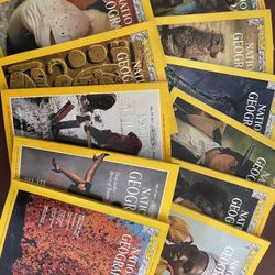 Vintage National Geographic Books 