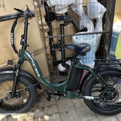 Electric Bike. Heybike Ranger 2.0 Peak 1400W Peak Motor 28MPH 60 Miles Range 600Wh Removable Battery 20”x4” Tire