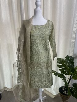 Salwar Kameez 3 Pc Women Fancy Party Wear