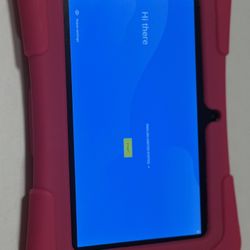 Veido kids tablet with pink case