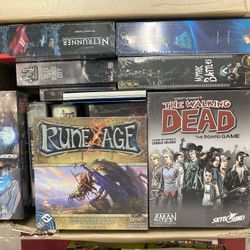 Many Brand New Board Game Still Sealed, Lots Of Rpg Fantasy And Combat Delivery Possible