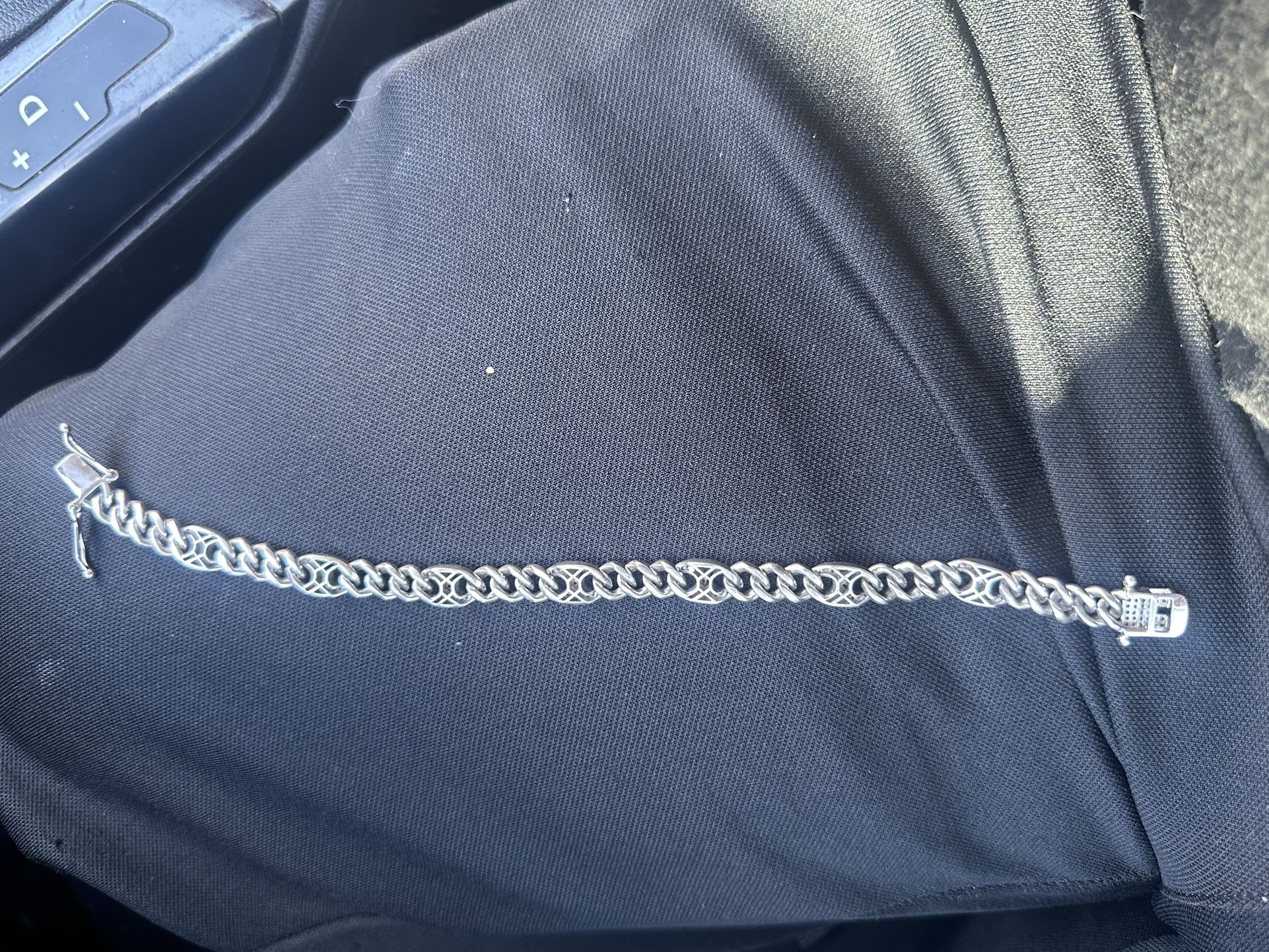 Cuban Link Diamond Bracelet 