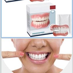 6-3 Multifunctional Silicone Denture Set, Silicone Reline Denture Set, 𝐒ilicone Full 𝐃enture 𝐒et, Moldable 𝐃entures, Ayyecoeeye Teeth Premium Dent