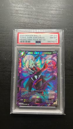 Dragon Ball Super Towa Dark Sorceress PSA 8 Promo