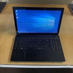 TOSHIBA LAPTOP 15.6 inch touchscreen win 10