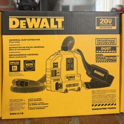 20V MAX Cordless Brushless Universal Dust Extractor (Tool Live Chat Only)