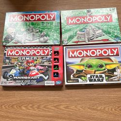 4 Versions Of Monopoly
