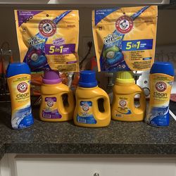 Arm & Hammer Laundry Bundle -7 Items !
