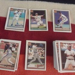 Vintage Cracker Jack Cards 1991 More Than 50 Cards Includes Bo Jackson, Mark Mcguire, Andoe Stars Cash Porch Pickup Redmond 